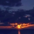 大自然之美，海边的日出日落延时摄影