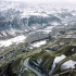 「大疆 mavic mini 航拍」早春时节的新疆天山冰川峡谷