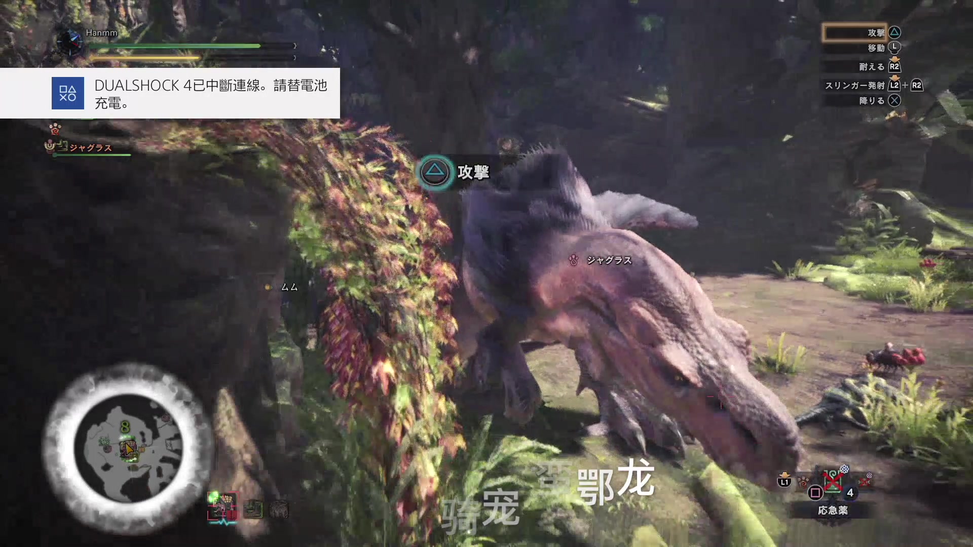 双刀:空中两次骑乘蛮鄂龙 顺接鬼人连斩 怪猎玩成蜘蛛
