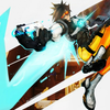 【守望先锋】TF2职业玩家使用猎空者(Tracer)21连杀精彩镜头