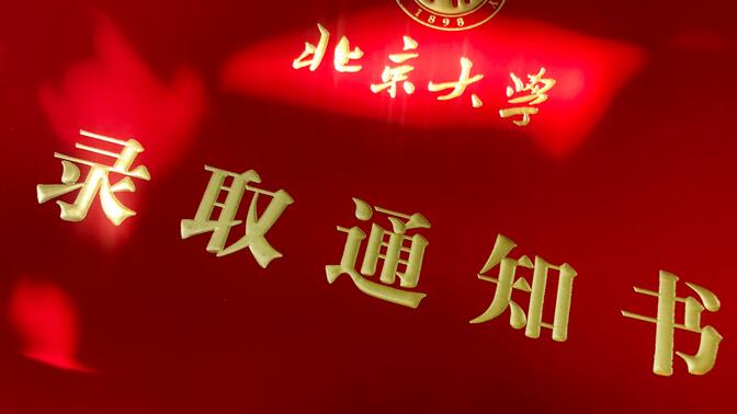 北京大学研究生录取通知书【2020】传说中的中国第一系？