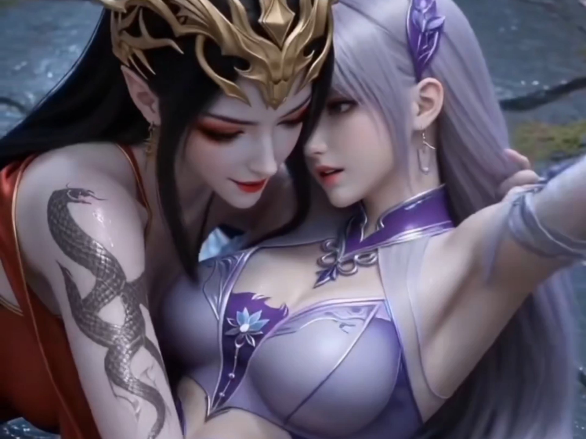 美杜莎×小医仙 AI短剧《遗忘的纠葛》 从执念到永恒的依恋