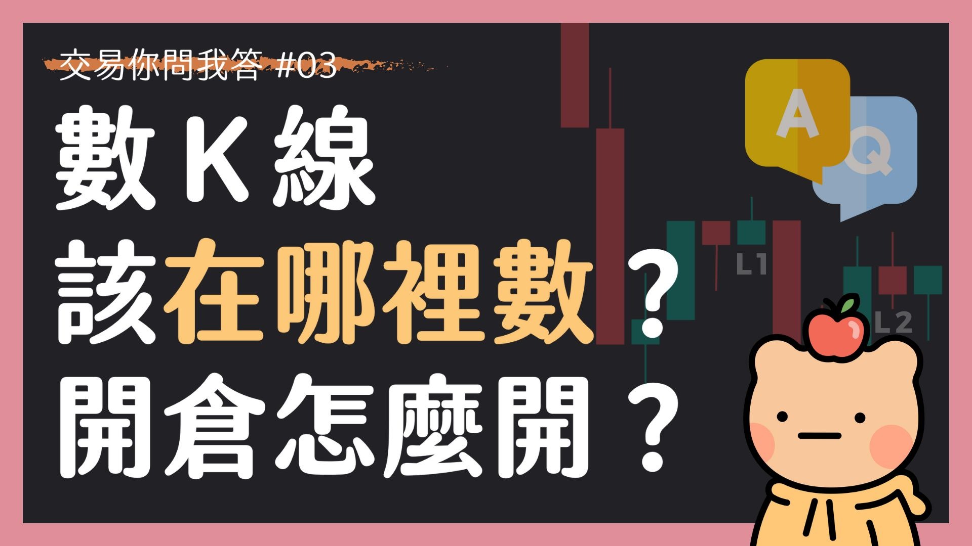 【交易你問我答 03】阿爾・布魯克斯的數 K 線方法，該從什麼地方開始數？如何用以開倉？