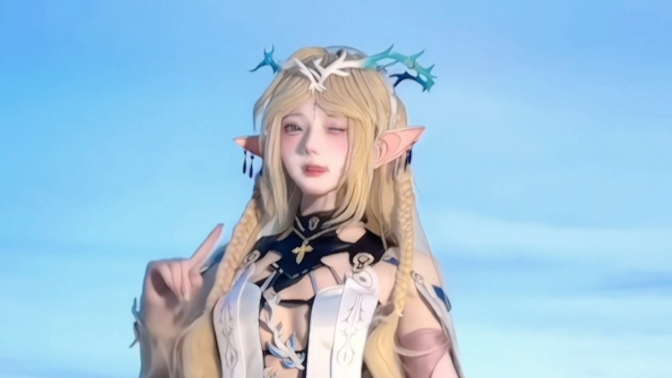 我的心依旧在你身边~（鸣潮卡提希娅cos）