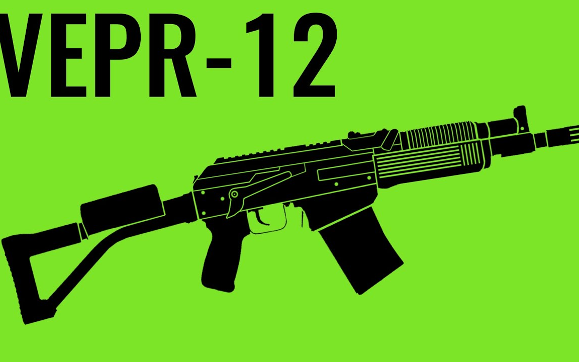 莫洛Vepr-12半自动霰弹枪 - 在4款随机游戏中的枪声&装填对比