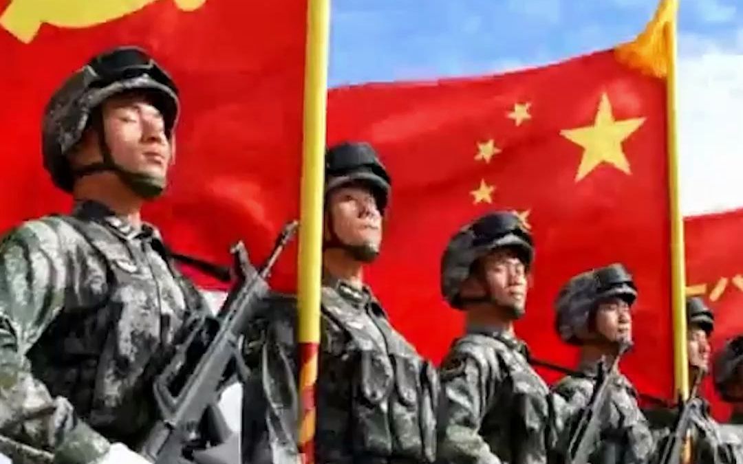 时刻听从祖国召唤，这就是中国军人！
