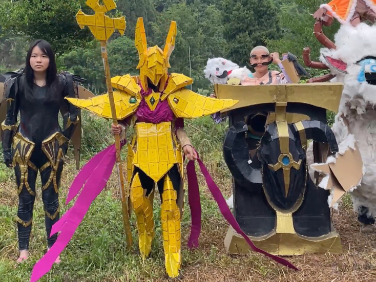 真人版英雄联盟开团了