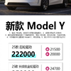 22.20起，新款 Model Y已经上市