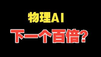 物理AI 下一个百倍？