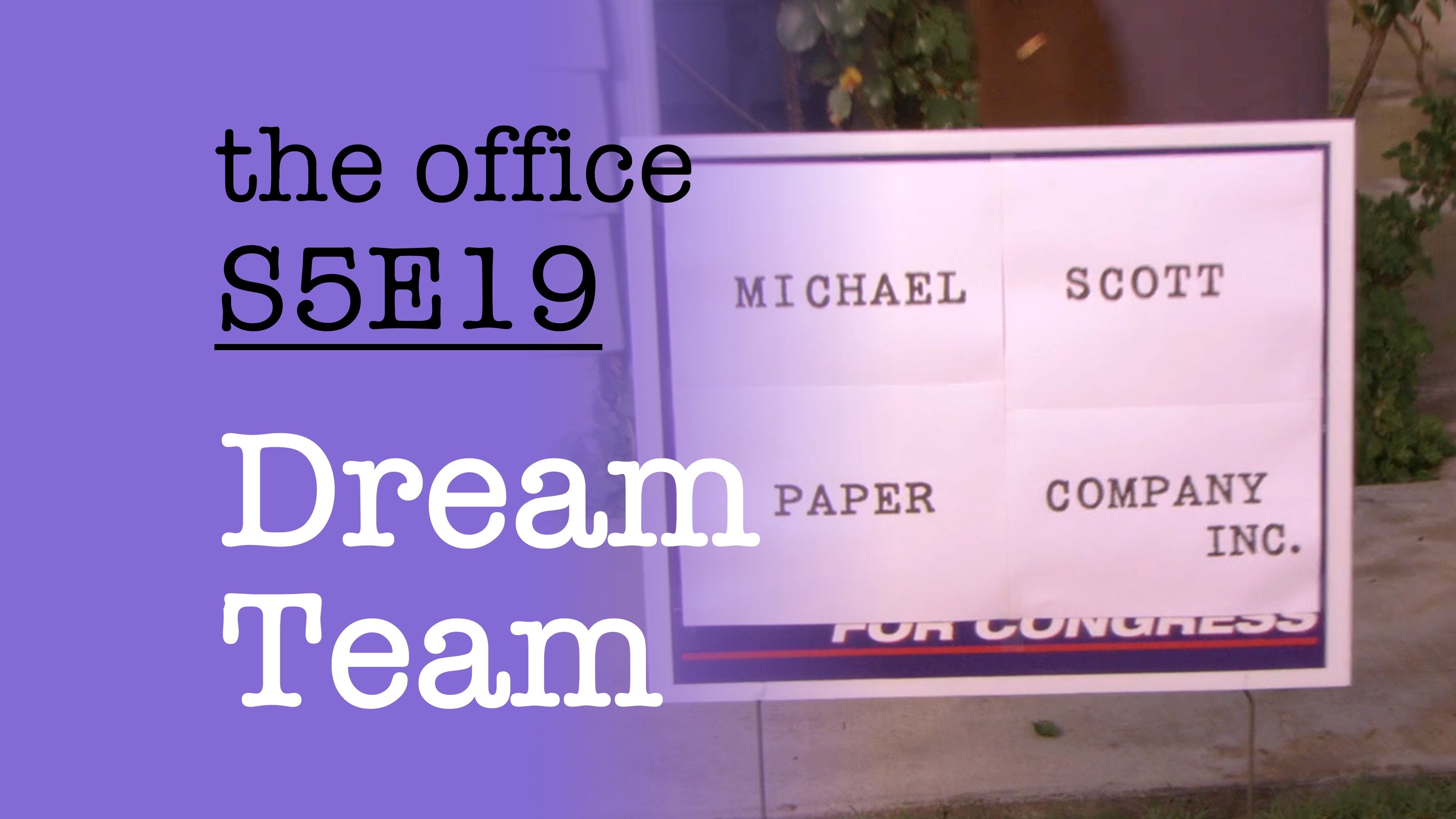 【办公室 S5E19】办公室唱和戴高帽 潘姆比信疑抽壮丁【The Office】
