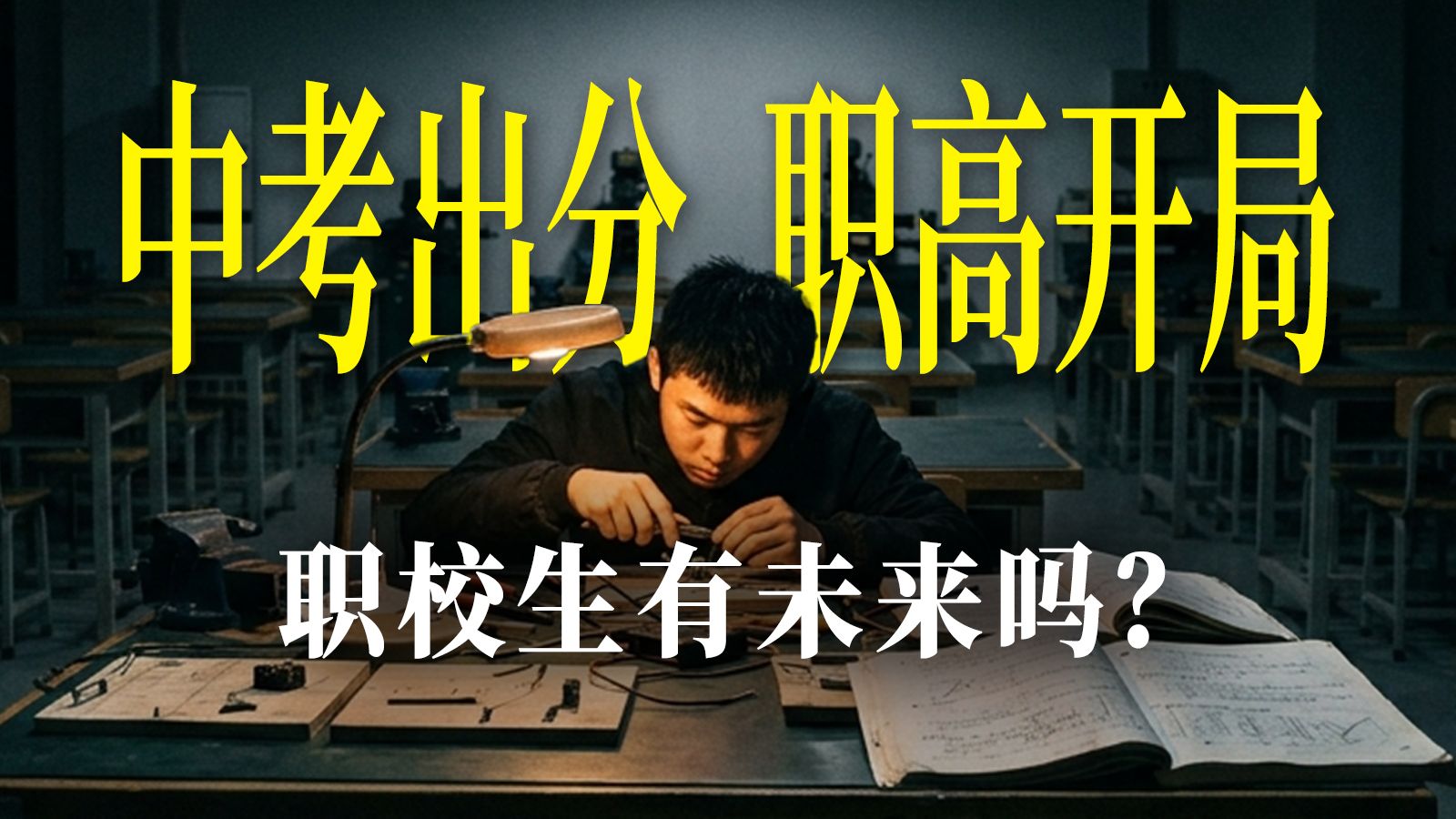 中考落榜去职校，这辈子就定型了吗？【大国之治·职业教育】