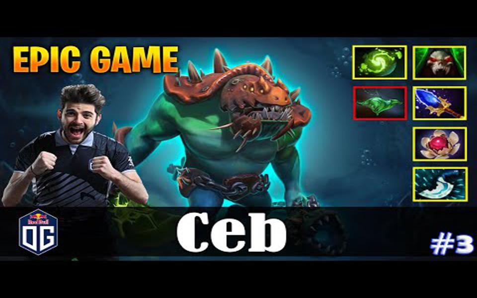 Ceb  Tidehunter Offlane  EPIC GAME  Dota 2 Pro MMR Gameplay #3哔哩哔哩 (゜゜)つロ 干杯~bilibili