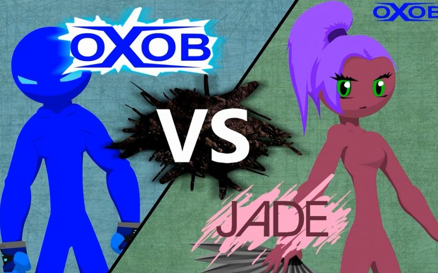 【火柴人】【中字】oxob vs jade