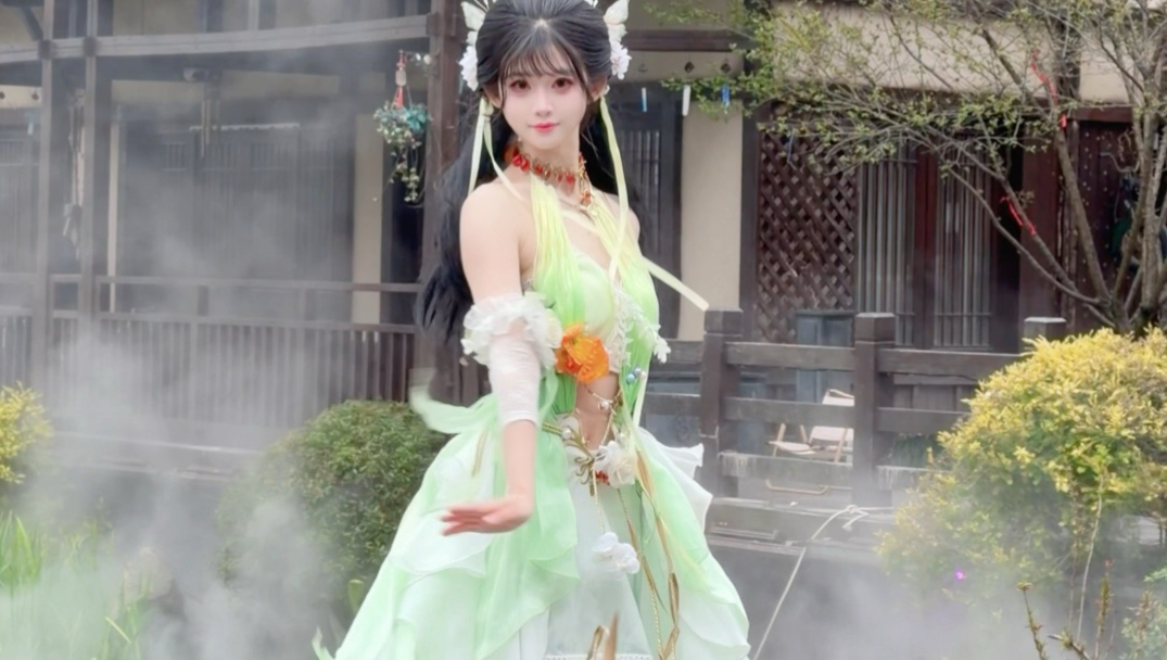 误入仙境看到仙女跳舞啦～