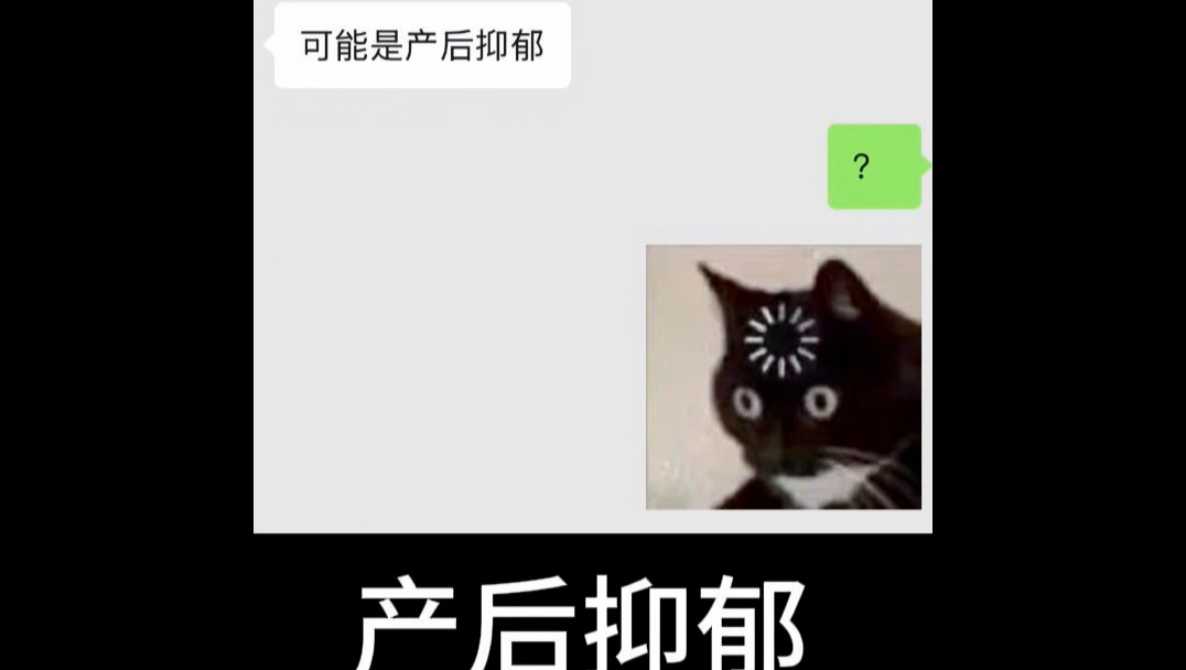 我的公缅因得了产后抑郁？