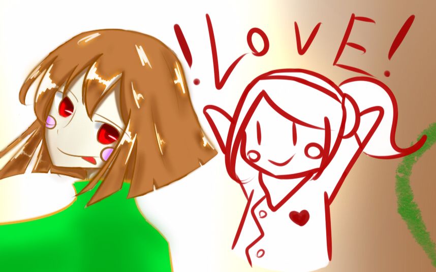 【ut/速涂】可爱的chara,给你送love啦