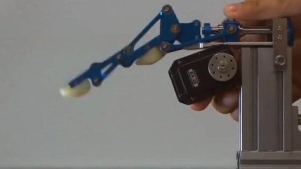 手指的两种不同机械传动方式  义肢  外骨骼 机器人参考