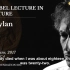 【英文字幕】鲍勃迪伦2016年诺贝尔文学奖获奖致辞 Bob Dylan 2016 Nobel Lecture in Li