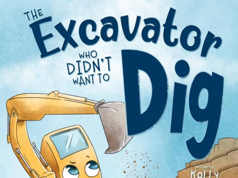 【英语】《不想挖土的挖土机 The Excavator Who Didn't Want to Dig》儿童英语绘本故事