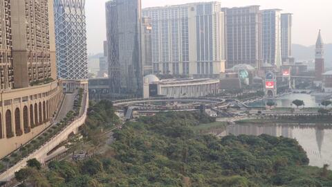 <em class="keyword">澳门大潭山</em>斜行升降机随拍