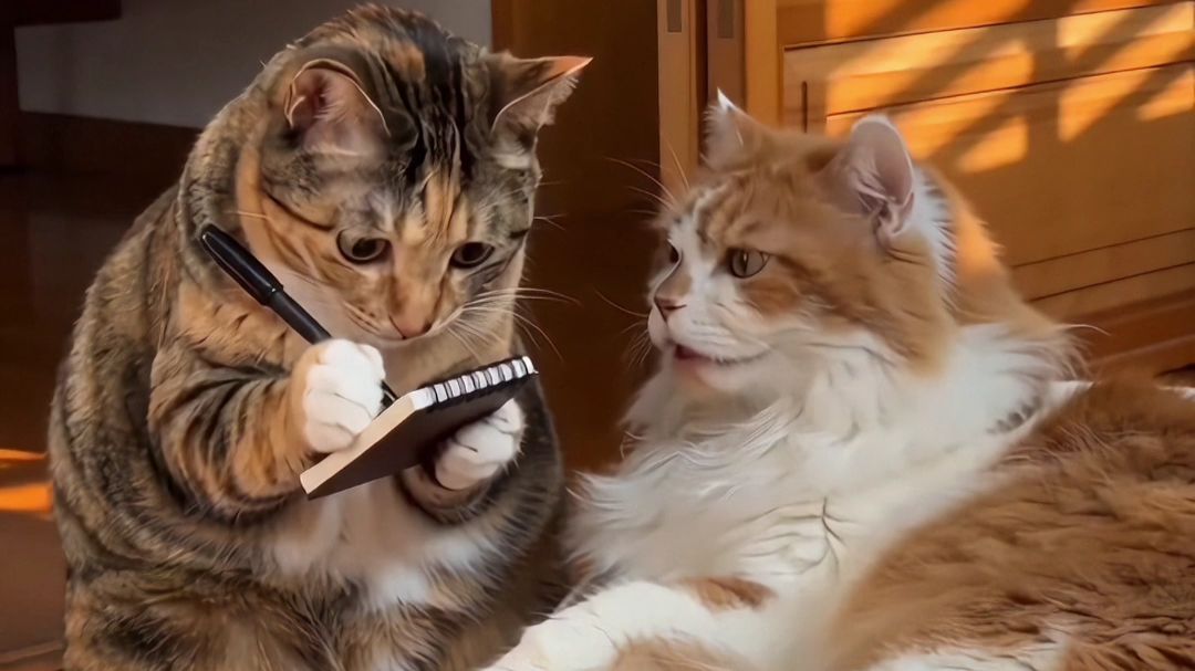 i 猫就是 e 猫的玩具！【探亲特辑】