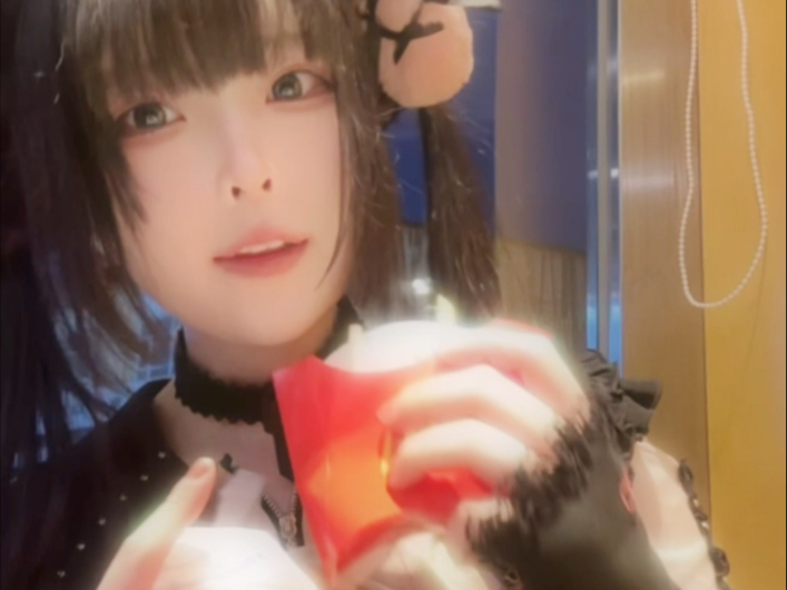 iameatingahamburger！