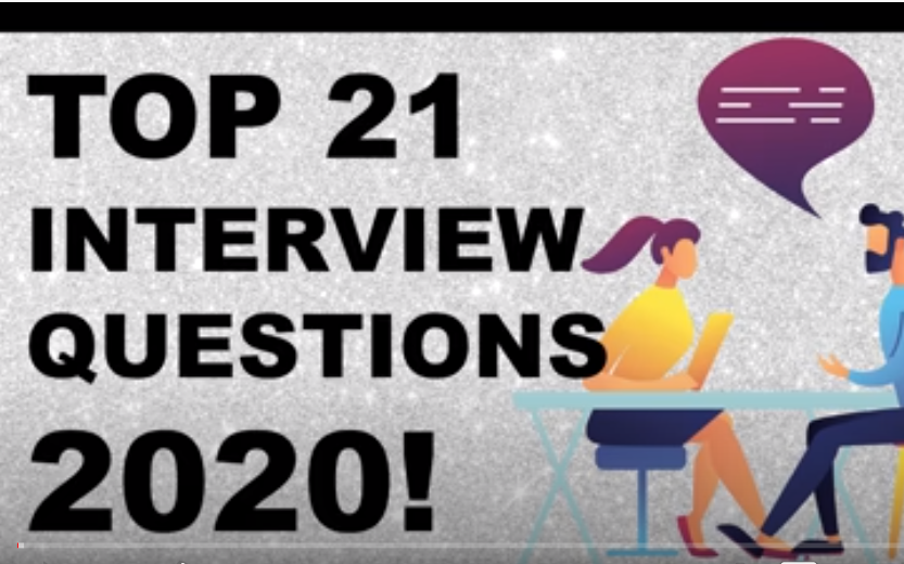 TOP 21 Interview Questions and Answers for 2020!_哔哩哔哩_bilibili