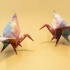 【折纸-教程】新冠疫情之下，千纸鹤响应号召在家修身养性，甚至长出了腿