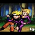 【像素动画战斗】GioGio VS 漩涡鸣人（作者：Igot- BR）