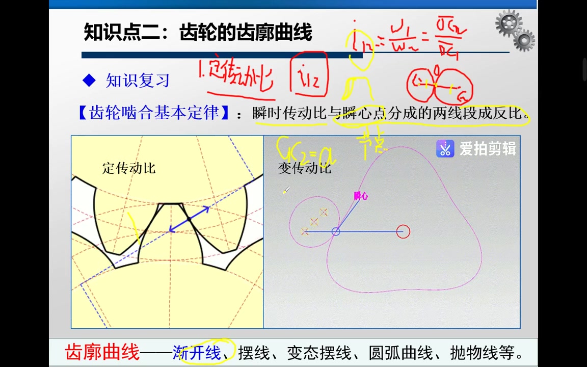 第47讲-渐开线形成及性质