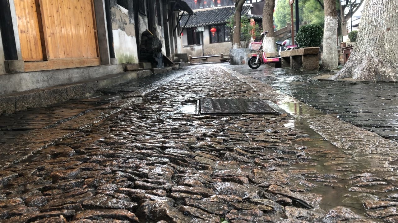 【写生】江南烟雨中