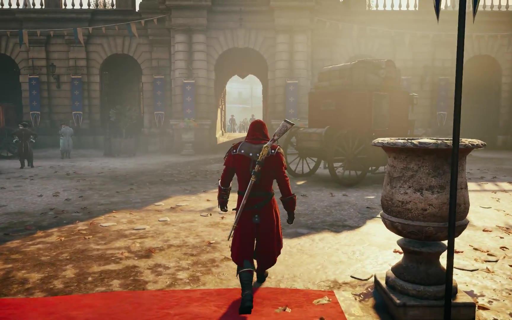 刺客信条大革命(最高画质)瞎逛看风景