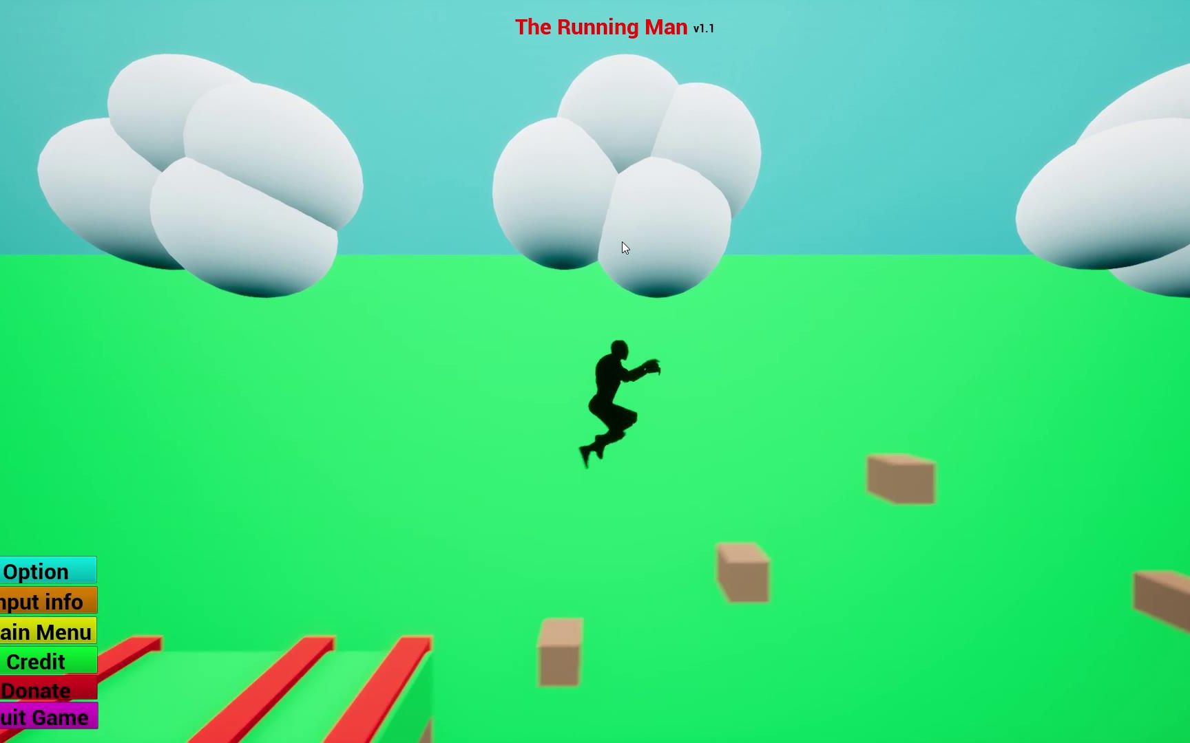 【陆晨】《The Running Man》试玩，关节人偶跑酷游戏