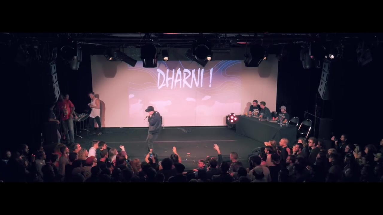 dharni 法国beatbox大赛评委表演