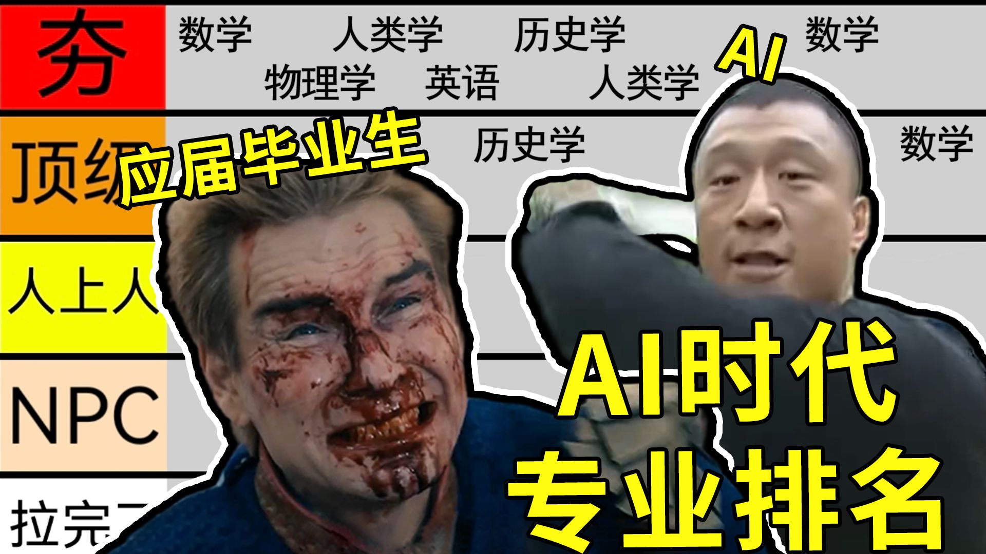 文科最牢专业是哪个？后Ai时代专业排名从夯到拉（三）