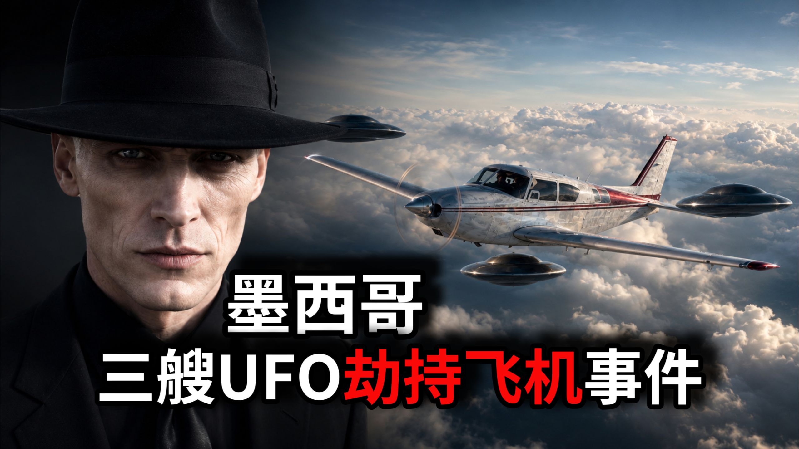 飞机被三艘不明飞行物控制，以及事后来自「黑衣人」的封口威胁... | 墨西哥飞机被三艘UFO劫机事件
