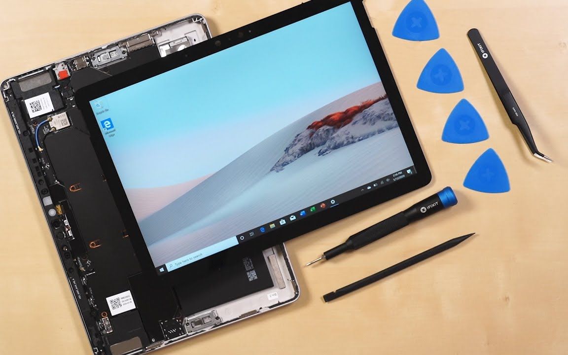 iFixit拆解]Microsoft Surface Go 2拆解_哔哩哔哩_bilibili