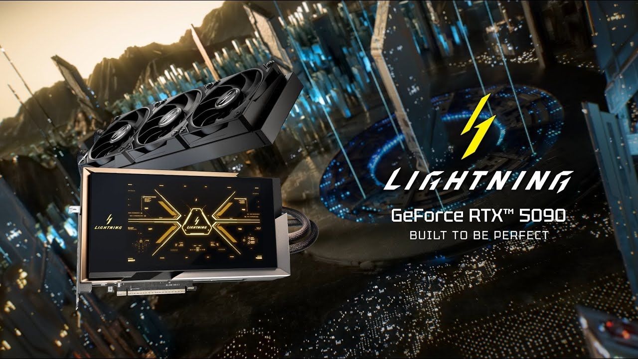 【4K】微星 RTX 5090 LIGHTNING Z 闪电旗舰显卡宣传片：打造完美！全球限量1300张，真正的收藏级珍品 | 来源：MSI Gaming
