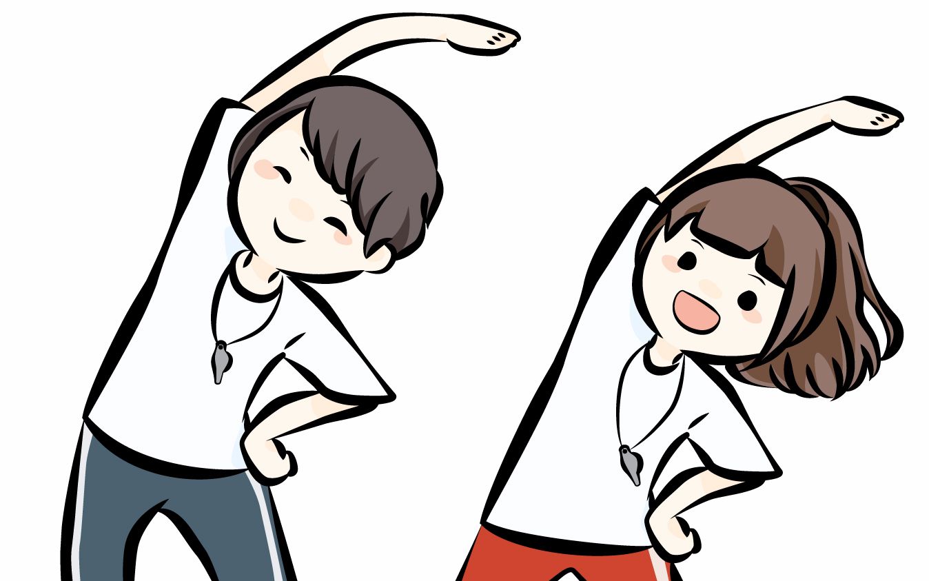 日本ラジオ体操 两套剪辑版,做完这两套就够一天运动量