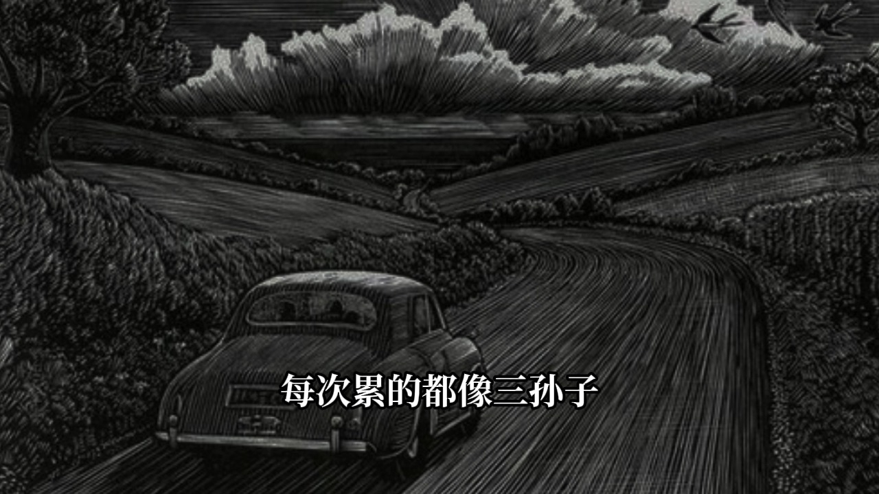 我们走在大路上 忧心忡忡 欲言又止，像被赶上传送带的猪，等待着不可避免的出栏。