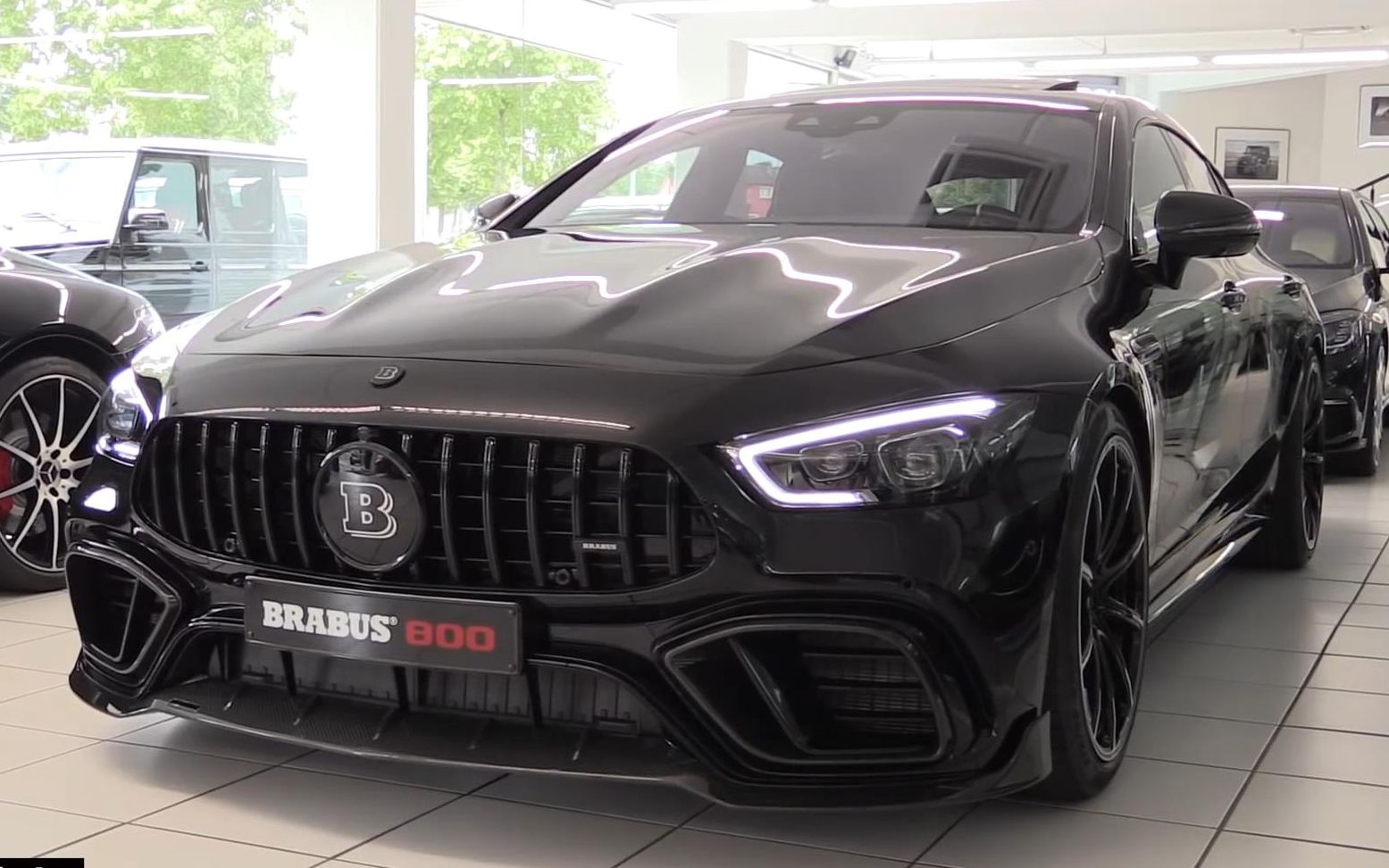 【巴博斯/brabus 800/amg gt 4 door】外观&内饰展示!