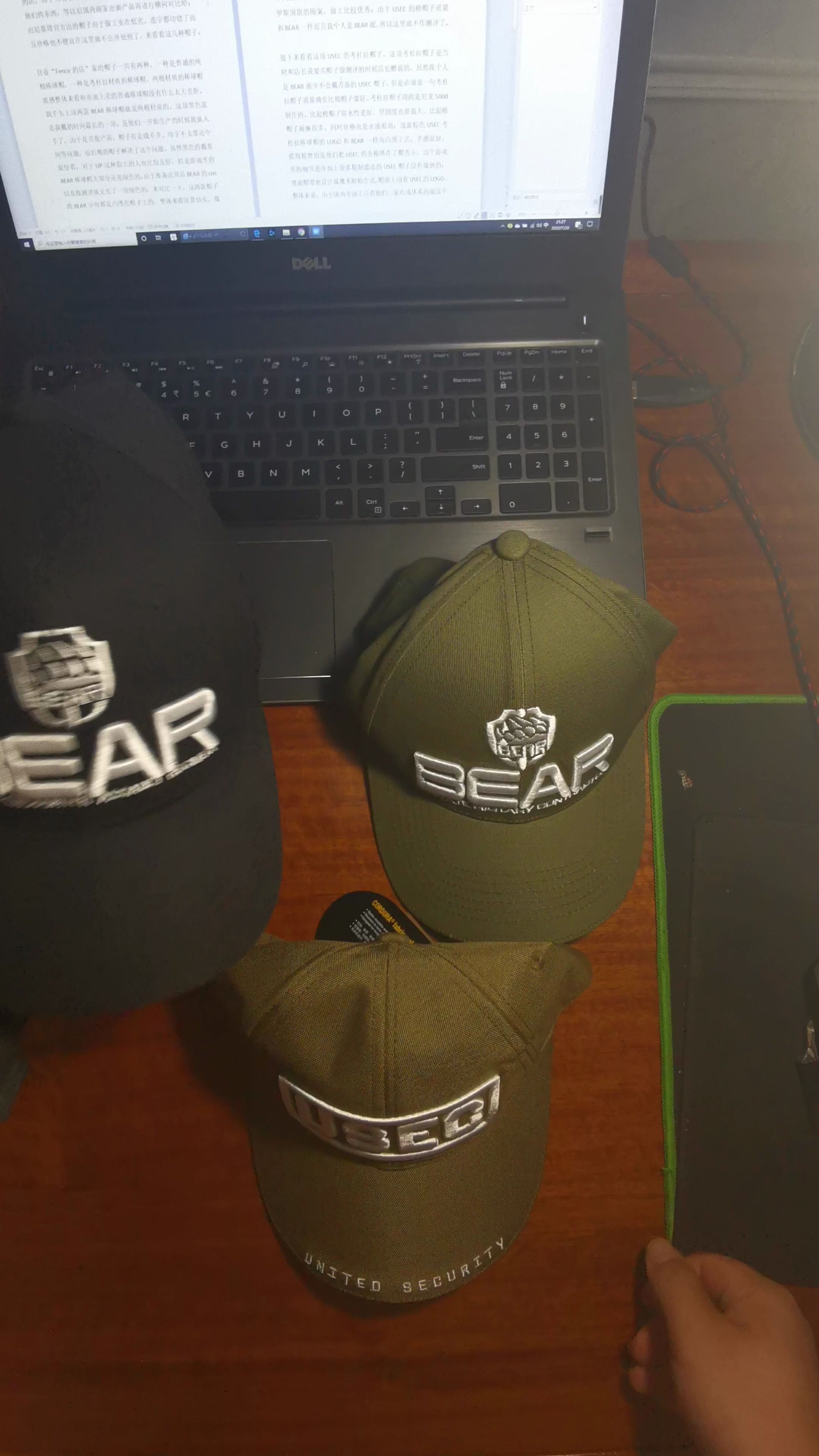 逃离塔科夫周边之PMC棒球帽测评