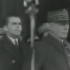 维希法国贝当元帅在里昂的佩廷进行演讲受到法国民众的欢迎