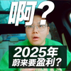 啊？蔚来2025年要盈利