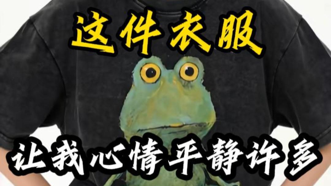 这件衣服让我心情平静许多