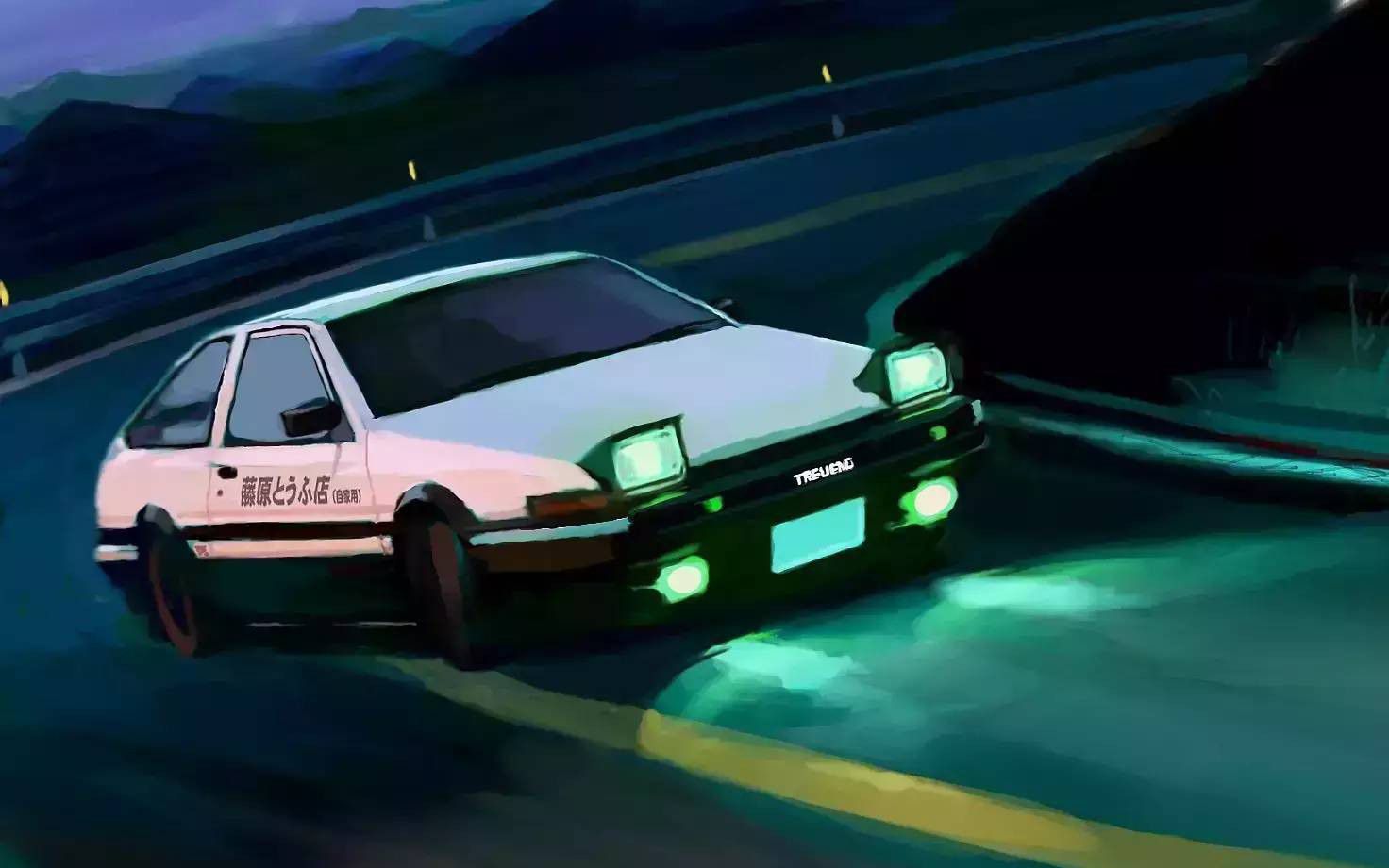 关于夜闯秋名山的视频合集