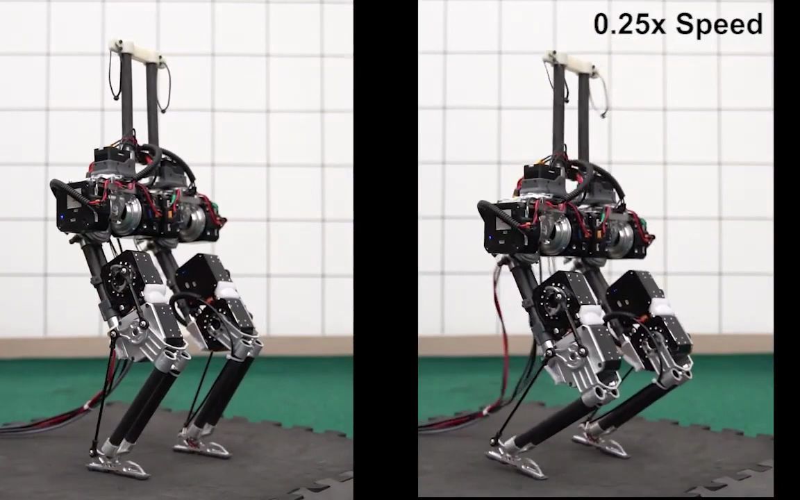 Design And Control Of A Miniature Bipedal Robot With Proprioceptive ...