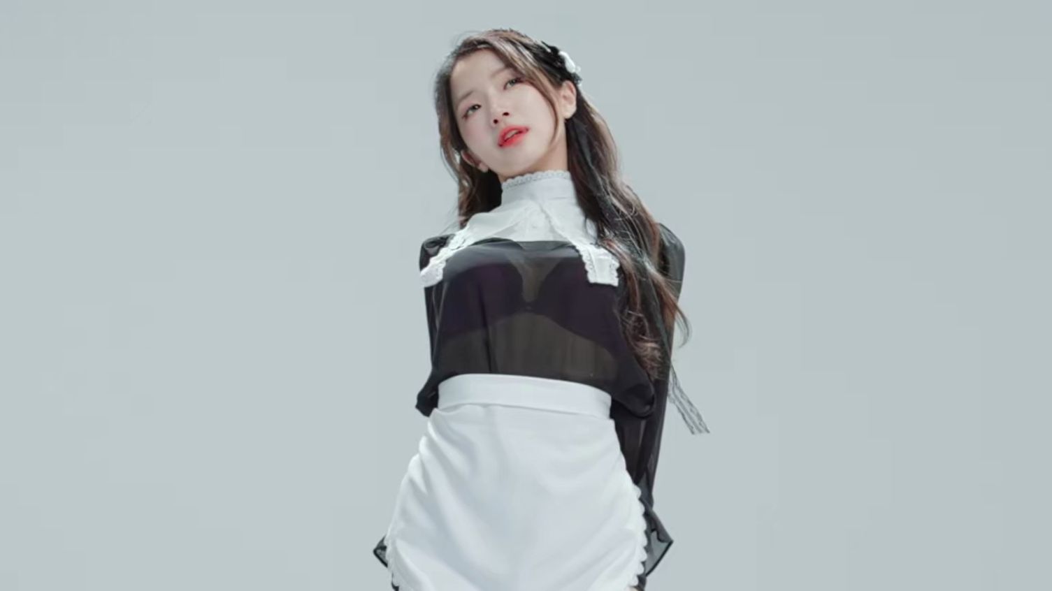 Seo Young, Phut Hon, maid outfit, horizontal screen