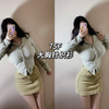Ootd｜75F 大胸微胖｜早秋温柔风针织衫大姐姐
