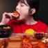 [Boki吃播] 中字  炸虾+糖醋肉